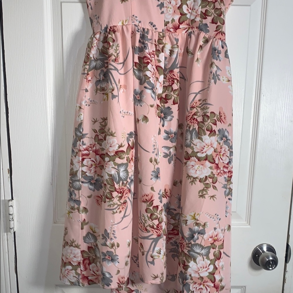 NWOT Floral Pink women Dress - Picture 7 of 8